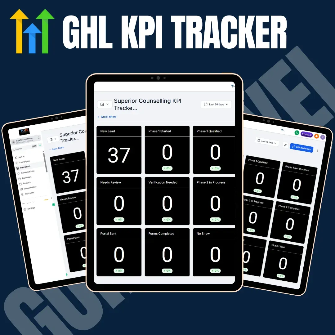 Cover graphic for the GHL KPI Tracker